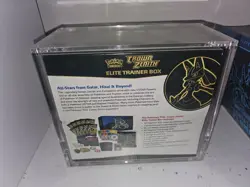 Pokemon TCG Crown Zenith Elite Trainer Box ETB Sealed with Acrylic Display Case - Image 3