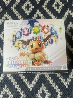 Pokemon TCG Prismatic Evolutions Elite Trainer Box ETB - Brand New & Sealed 🔥✅ - Image 1
