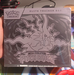 Pokemon TCG Mega Evolution: Pitch Black Elite Trainer Box. Sealed - Image 1