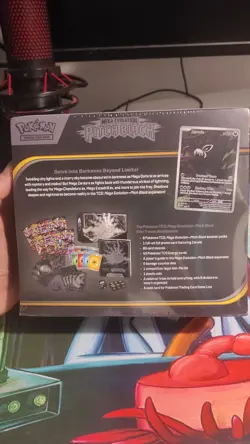 Pokemon TCG Mega Evolution: Pitch Black Elite Trainer Box. Sealed - Image 2