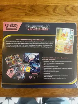 Pokemon TCG Elite Trainer Box Mega Evolution—Chaos Rising - Image 2