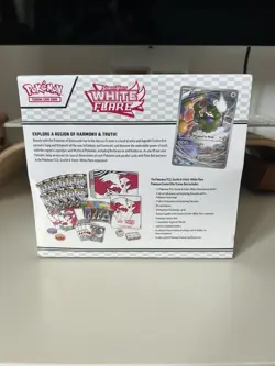 Pokemon Center White Flare Elite Trainer Box ETB (New & Sealed) - Image 2