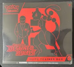 Pokemon Destined Rivals Elite Trainer Box ETB Sealed New Scarlet & Violet - Image 1