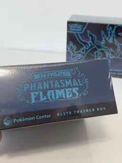 Pokemon TCG Mega Evolution Phantasmal Flames Pokemon Center Elite Trainer Box - Image 4