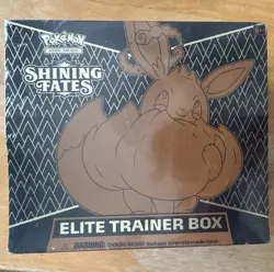 Pokemon TCG Shining Fates Elite Trainer Box Eevee English 2021 Sealed - Image 1