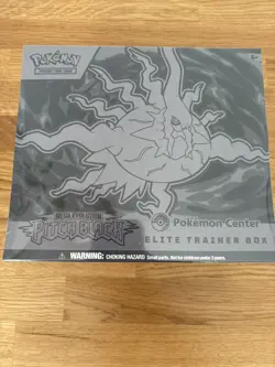 Pokemon Pitch Black Elite Trainer Box ETB Pokemon Center Exclusive (small tear) - Image 1