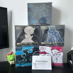 Black Bolt & White Flare Pokemon Center Elite Trainer Boxes Sealed - Image 1