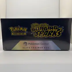 *HAS TEAR* Pokemon Center Exclusive Elite Trainer Box Surging Sparks ETB - Image 5