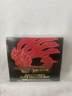 Pokemon TCG Sword & Shield Lost Origin Pokemon Center Elite Trainer Box 820650851353 - Image 1