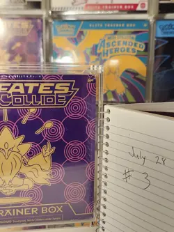 2016 POKEMON TCG XY FATES COLLIDE ELITE TRAINER BOX ETB FACTORY SEALED - Image 1