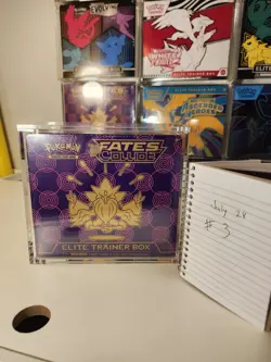 2016 POKEMON TCG XY FATES COLLIDE ELITE TRAINER BOX ETB FACTORY SEALED - Image 2