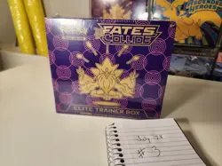 2016 POKEMON TCG XY FATES COLLIDE ELITE TRAINER BOX ETB FACTORY SEALED - Image 3