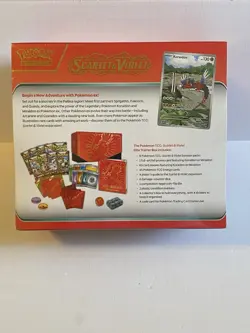 Pokemon TCG Scarlet and Violet ETB Elite Trainer Box Koraidon, New Sealed - Image 2