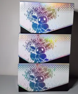 Pokemon TCG: Prismatic Evolutions - Set of 3 Empty Elite Trainer Boxes (ETBs) - Image 1