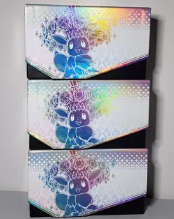 Pokemon TCG: Prismatic Evolutions - Set of 3 Empty Elite Trainer Boxes (ETBs) - Image 3