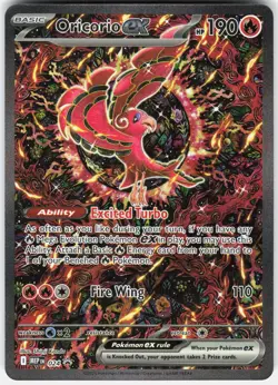 Pokemon Oricorio ex 024 Holo Promo ME: Mega Evolution Promo Pokemon Near Mint - Image 1