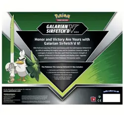 Galarian Sirfetch'd V Collection Box Pokemon TCG Factory Sealed XY Evolutions - Image 2