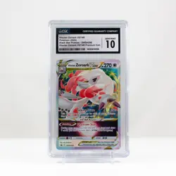 2022 Pokemon Black Star Promos - Hisuian Zoroark VSTAR SWSH298 CGC 10 - Image 2