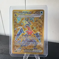 Garchomp ex 260/182 (Hyper Rare Gold Secret) Paradox Rift Near Mint Pokemon TCG - Image 1