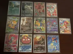 Pokemon TCG White Flare Illustration Rare & Full Arts NM - 13 Total Cards Lot - Image 1