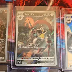 Pokemon TCG Black Bolt Illustration Rare (IR) Lot 7 Cards Near Mint - Image 3