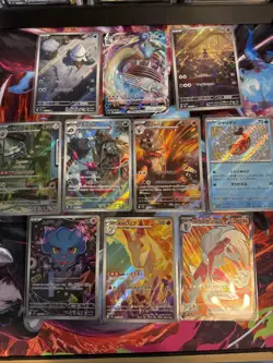 Pokemon TCG Job Lot Bundle #3 Japanese Art Rare Illustration Rare x10 Cards NM - Image 1