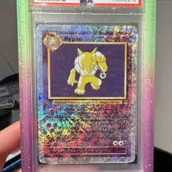 Pokemon TCG Hypno 25/110 Legendary Collection Reverse Holo Rare PSA 1 (2002) - Image 3