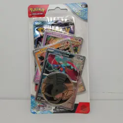 6 Pokemon TCG Scarlet and Violet Journey Together Booster Pack and Coin - Image 3