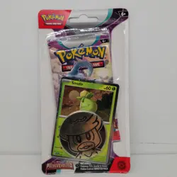 6 Pokemon TCG Scarlet and Violet Journey Together Booster Pack and Coin - Image 4