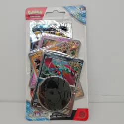 6 Pokemon TCG Scarlet and Violet Journey Together Booster Pack and Coin - Image 5