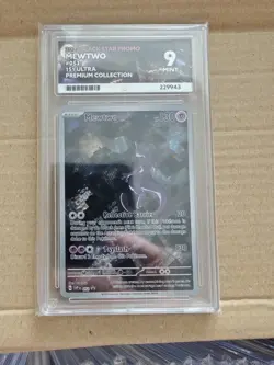 Pokemon Mewtwo TCG SVP 052 Scarlet Violet 151 UPC Promo ACE 9 Mint - Image 1