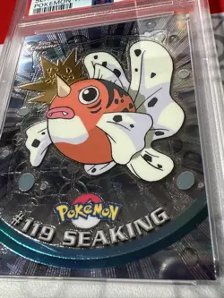 PSA 10 #119 Seaking 2000 Topps Chrome Pokemon TV Card 💎 Gem Mint Promo - Image 2