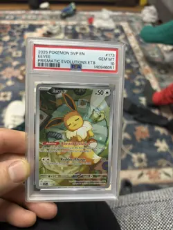 Eevee 173/SVP Black Star PROMO Prismatic Evolutions ETB Pokemon PSA 10 GEM MINT - Image 2