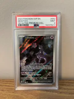 Mewtwo IR Promo SVP 52 PSA 9 Pokemon Scarlet and Violet 151 Graded Card - Image 1