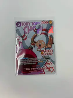One Piece x Round 1 ENGLISH Promo Card - Tony Tony Chopper - Image 1