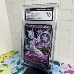 🌗🌓 CGC 10 Mewtwo V 030/071 Japanese Pokemon GO Gem Mint Holo 2022 - Image 3