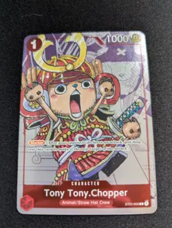 ONE PIECE Card Game - Tony Tony Chopper ST01-006 (25th Anniversary) English NM - Image 1