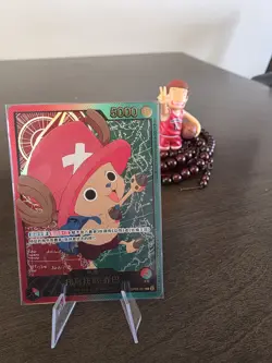 ONE PIECE EB02 TONY TONY CHOPPER 2025 OP08-001 ALT L GOLD FONT CHINESE - Image 1