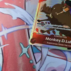 One Piece Monkey D. Luffy Holo Alt Art Rare Promo Gift Collection 2023 P-001 - Image 5