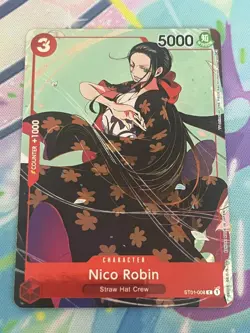 Nico Robin ST01-008 Gift Collection 2023 English One Piece TCG - Image 1