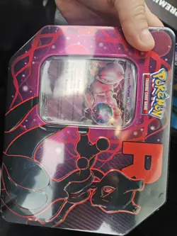 Pokemon Team Rocket MewTwo Tin New Sealed Destined Rivals - New! - Image 1