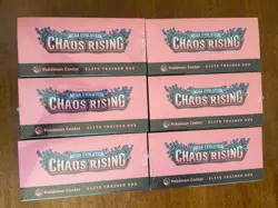 6 X Chaos Rising Pokemon Center Elite Trainer Box ETB (Brand New & Sealed)🚚✨ - Image 4