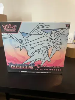 Pokemon TCG Chaos Rising Pokemon Center Elite Trainer Box PKC ETB - Image 1