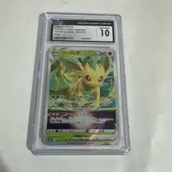 2022 Pokemon VSTAR Universe Leafeon VSTAR 012/172 Japanese RRR Rare CGC 10 - Image 1