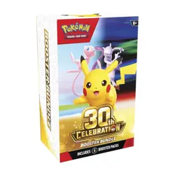 Pokemon TCG 30th Celebration Booster Bundle Box (presale; est ship in September) - Image 1