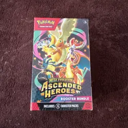 Pokemon TCG: Ascended Heroes Booster Bundle Box New Sealed box minor dented new - Image 1
