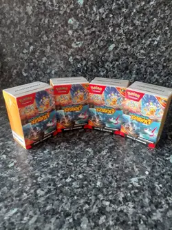 Pokemon TCG Scarlet & Violet Surging Sparks Booster Bundle Box x4 (24 packs) - Image 1