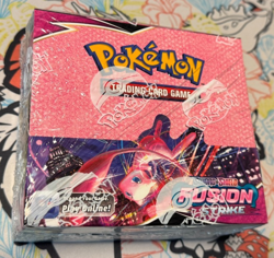 Sword & Shield Fusion Strike Sealed Booster Box Pokemon TCG English 2021 - Image 1