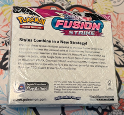 Sword & Shield Fusion Strike Sealed Booster Box Pokemon TCG English 2021 - Image 3