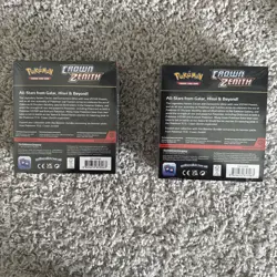 Pokemon TCG Crown Zenith Booster Bundle 2 Boxes (6 Packs Each) English 2023 - Image 2